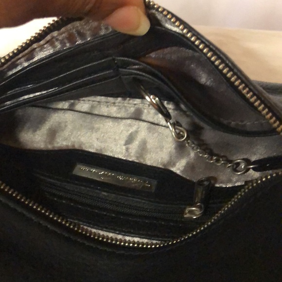 KENNETH COLE NY black pebble leather wristlet/wallet. Holds up to 6 cards. - Picture 11 of 14